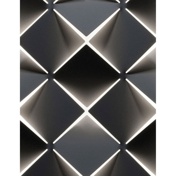 Commons White LED Wall Sconce with White Steel Shade, image 4