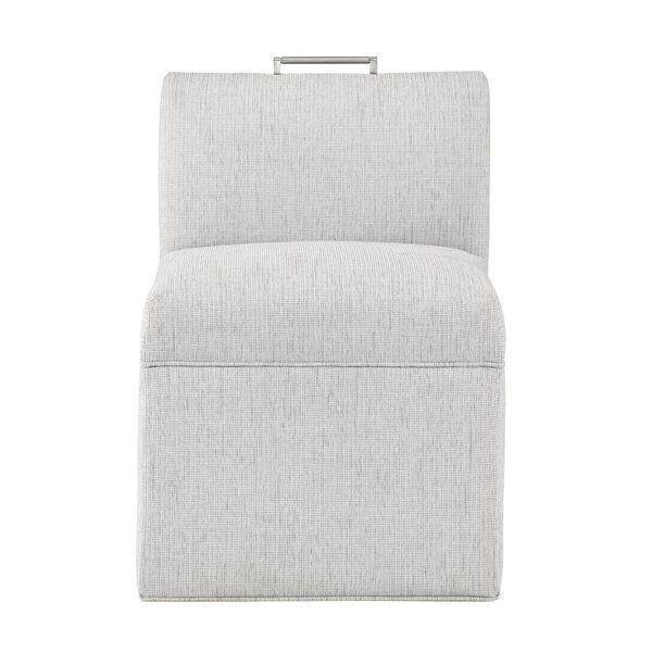 Delray Sea Oat Upholstered Castered Chair, image 2