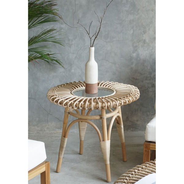 Venice Natural End Table, image 2