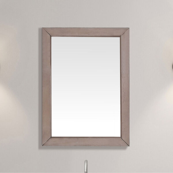 Everette Gray Oak 24-Inch Mirror, image 1
