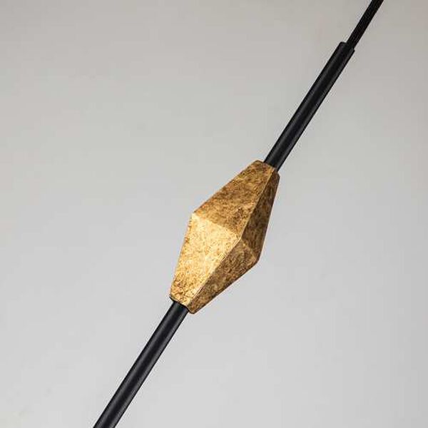 Etoile Matte Black Seven-Inch One-Light Mini Pendant, image 5