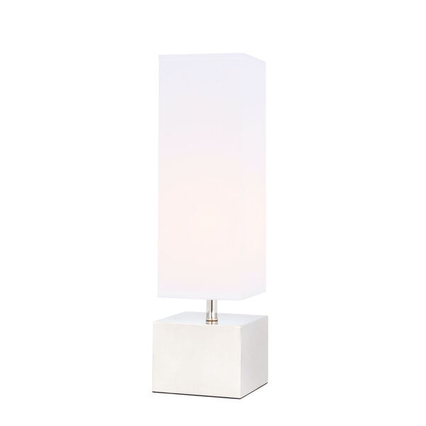 Niki Polished Nickel Six-Inch One-Light Table Lamp, image 4