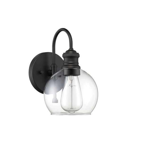Bryant Matte Black One-Light Outdoor Wall Sconce, image 2