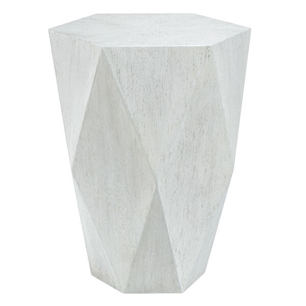 Volker White Ceruse Side Table, image 1