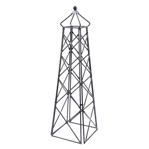 Wrought Iron Lattice Obelisk, image 3