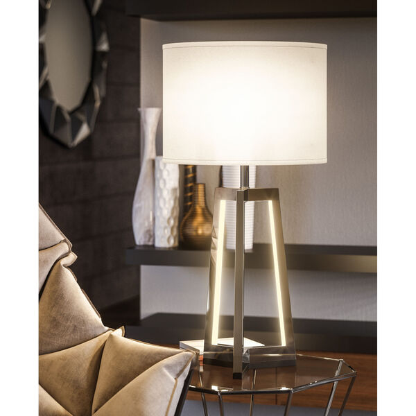 Pax Brushed Nickel LED Table Lamp, image 3