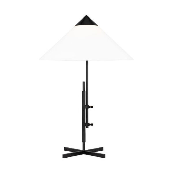 Franklin Deep Bronze One-Light Adjustable Table Lamp, image 1