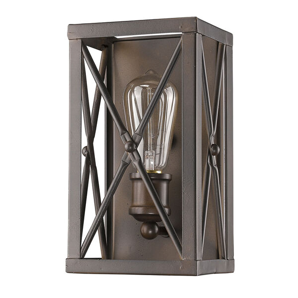 Brooklyn Oil Rubbed Bronze One-Light Wall Sconce, image 1