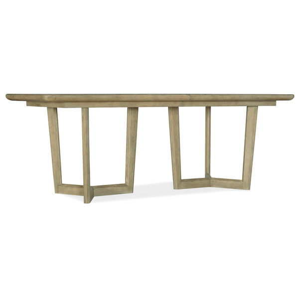 Surfrider Natural Rectangle Dining Table with Two 18-Inch Leaves, image 1