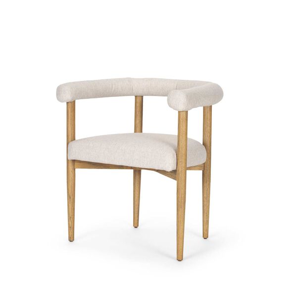 Arden Medium Brown Wood Dining Chair, image 1