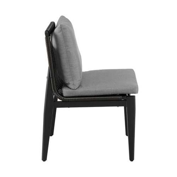 Grand Black Outdoor Dining Chair, image 4