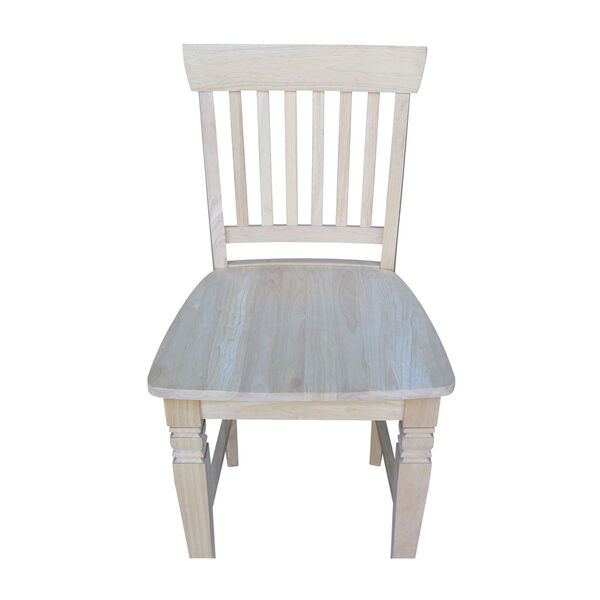 Unfinished 24-Inch Seattle Counter Height Stool, image 9