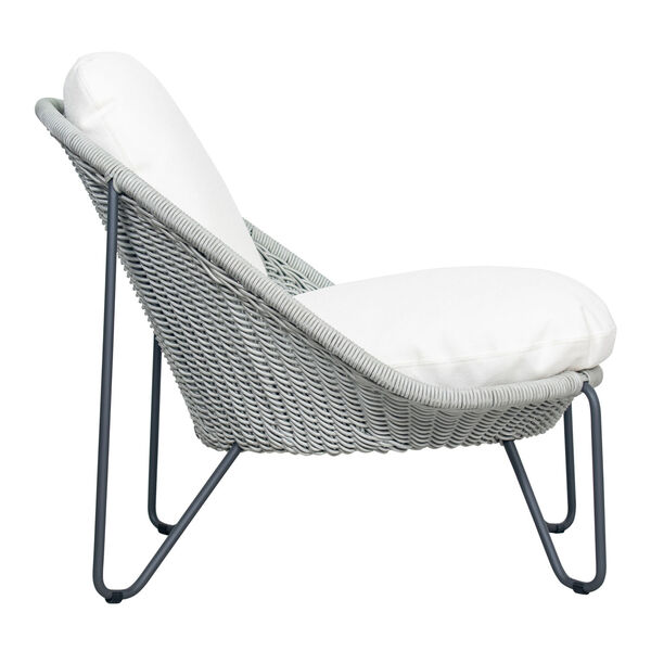 Archipelago Azores Lounge Chair in Coconut White, image 6