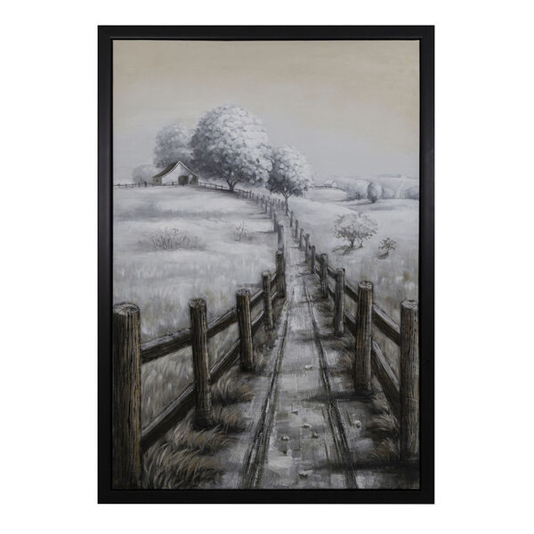 Country Road I Multicolor Hand Painted Wall Art, image 2