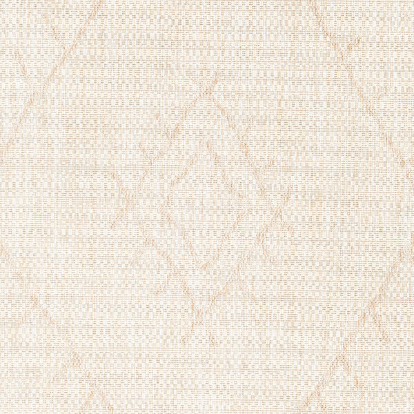 Eagean Brown, White and Cream Rectangular Indoor and Outdoor Rug, image 2