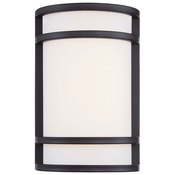 Bay View Oil Rubbed Bronze 7.5-Inch Wide LED Outdoor Wall Mount, image 1