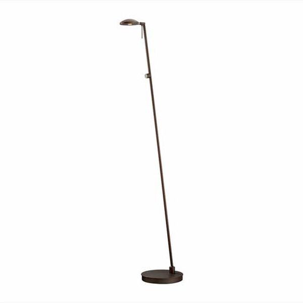 Copper Bronze Patina 50.5-Inch One Light LED Floor Lamp, image 1