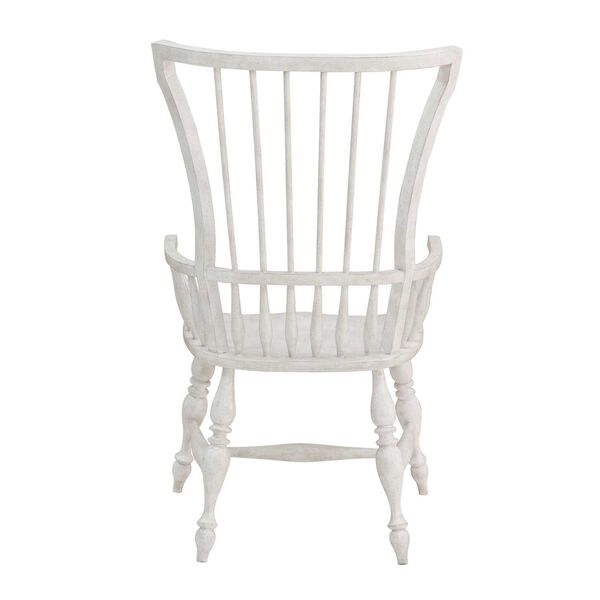 Glendale Estates White Windsor Arm Chair, image 6