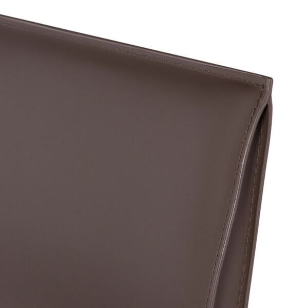 Colter Dark Brown and Silver Counter Stool, image 4
