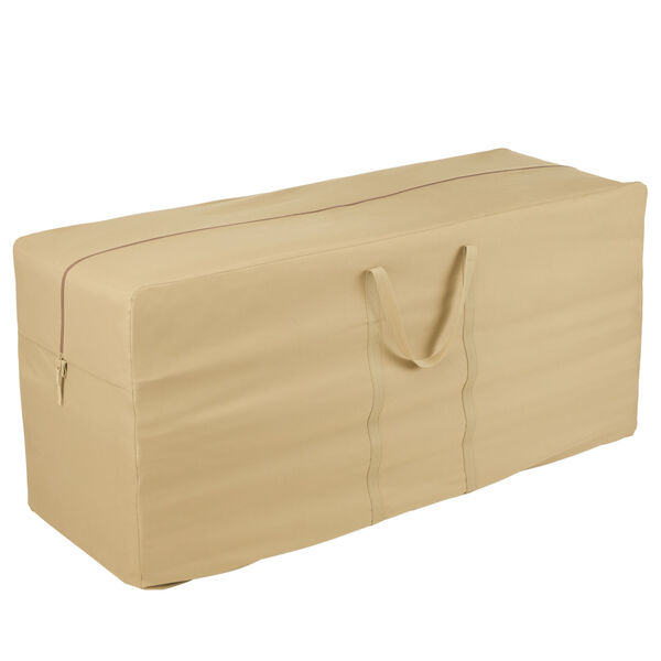 Palm Sand Patio Cushion and Cover Storage Bag, image 1