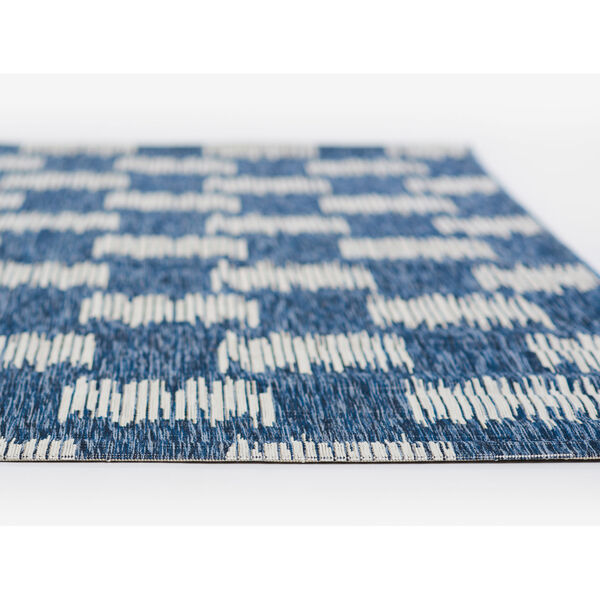 Villa Blue and White Indoor/Outdoor Rug, image 5