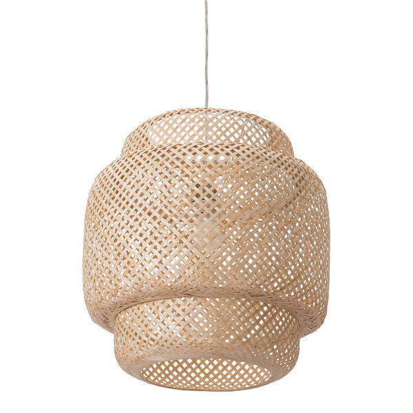 Finch Natural Woven One-Light Pendant, image 5
