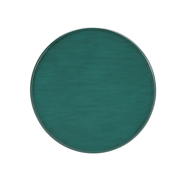 Gianna Teal Blue Side Table, image 3