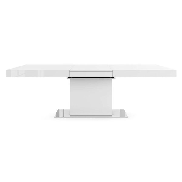 Lugo Glossy White Table, image 1