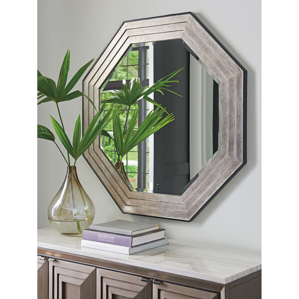 Ariana Silver Latour Octagonal Mirror, image 3