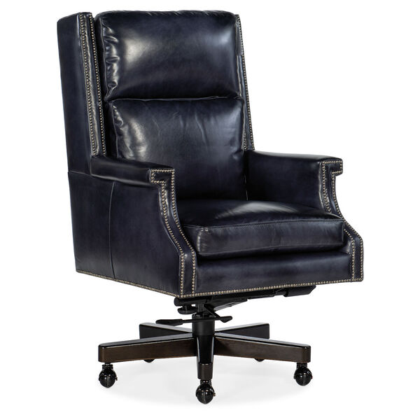 Beckett Navy Executive Swivel Tilt Chair, image 1