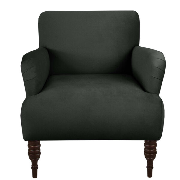Velvet Pewter 33-Inch Chair, image 2