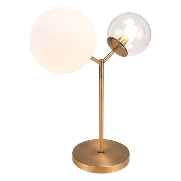 Constance Brass Two-Light Table Lamp, image 5