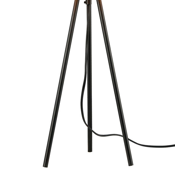 Flemming Matte Black One-Light Table Lamp, image 4