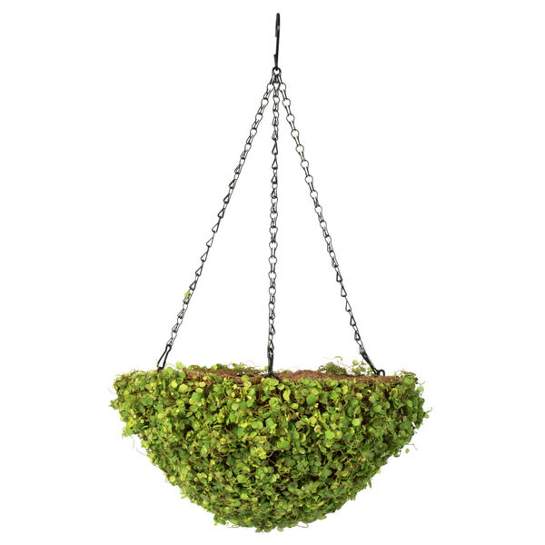 Green Mini Leaves Hanging Basket, image 1