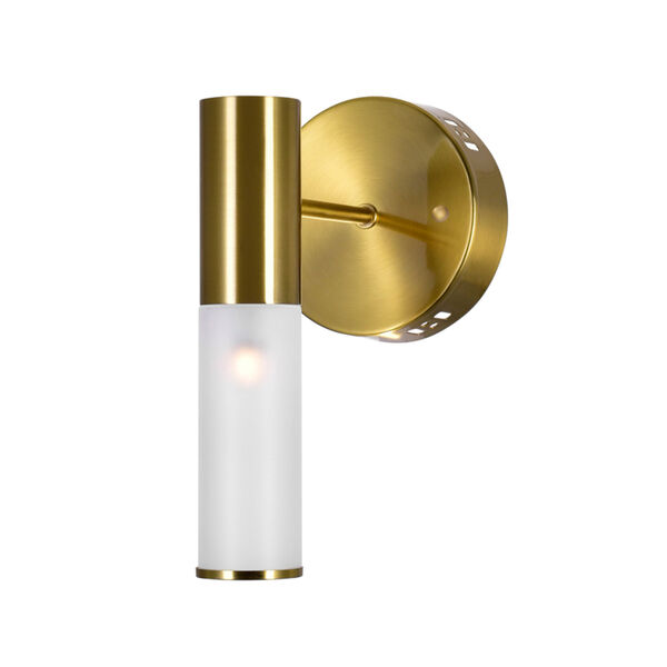 Pipes Brass LED Wall Sconce, image 2