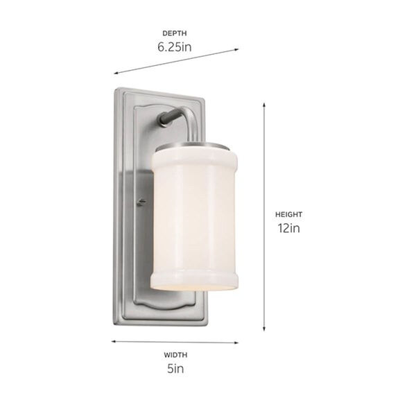 Homestead Classic Pewter One-Light Wall Sconce, image 6