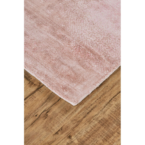 Emory Handwoven Lustrous Viscose Pink Rectangular: 5 Ft. x 8 Ft. Area Rug, image 3