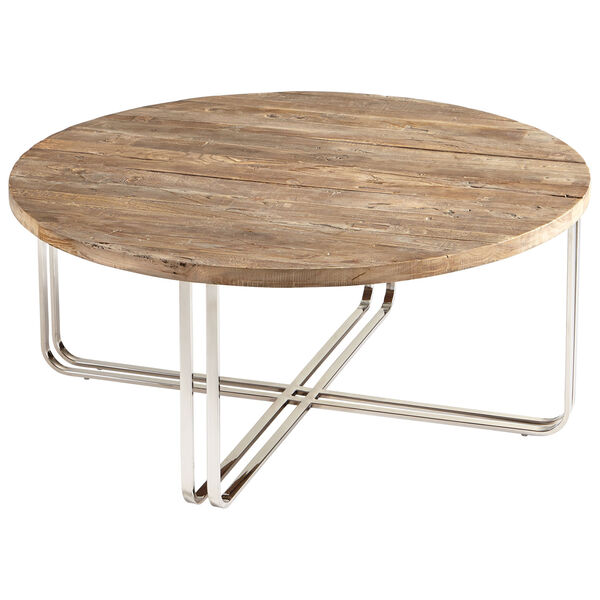 Montrose Black Forest Grove and Chrome Coffee Table, image 1