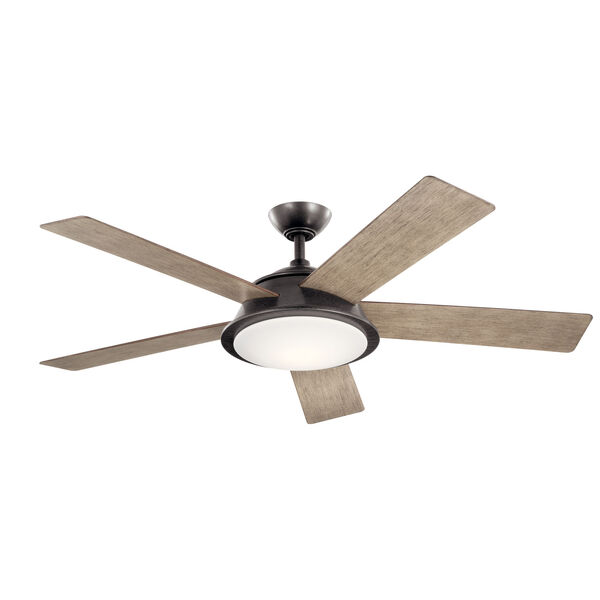 Verdi Anvil Iron 56-Inch Integrated LED Ceiling Fan, image 1