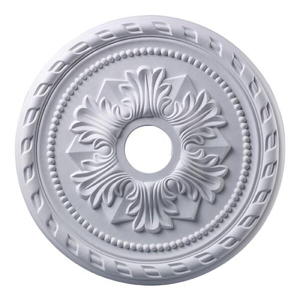 Corinthian White 22-Inch Ceiling Medallion, image 1