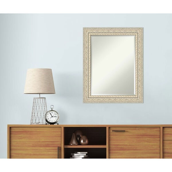 Fair Baroque Cream 24-Inch Wall Mirror, image 5