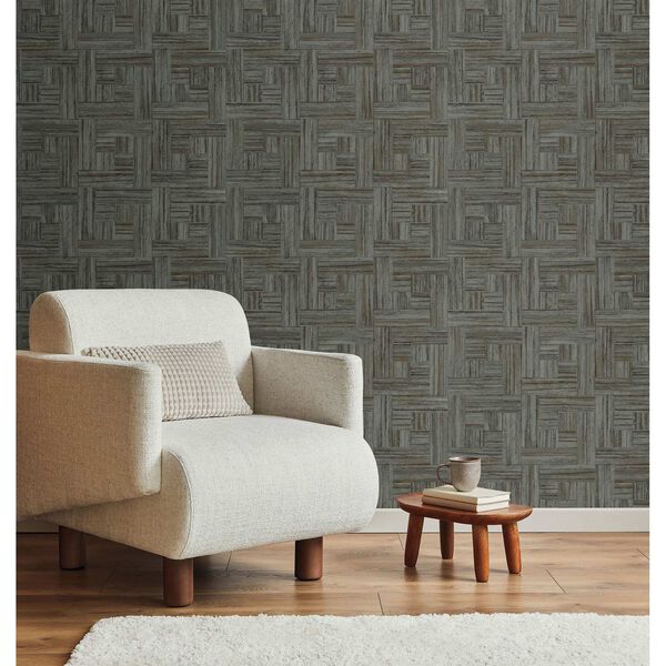Tesselle Black Wallpaper, image 1