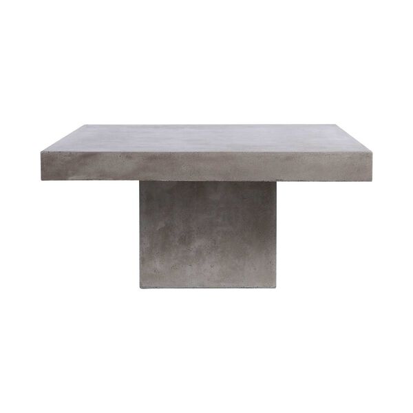 Millfield Polished Concrete Outdoor Coffee Table, image 2