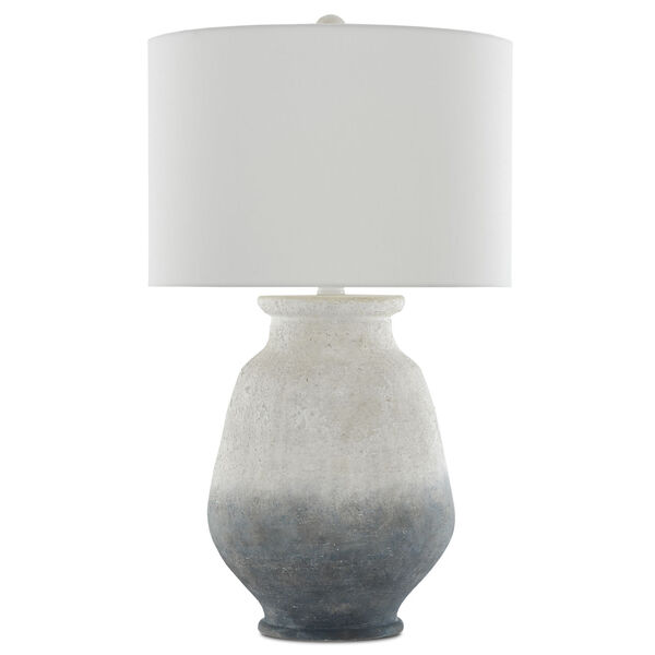Cazalet Ash Ivory and Blue One-Light Table Lamp, image 2