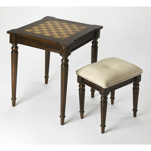 Doyle Cherry Chess Game Table, image 5