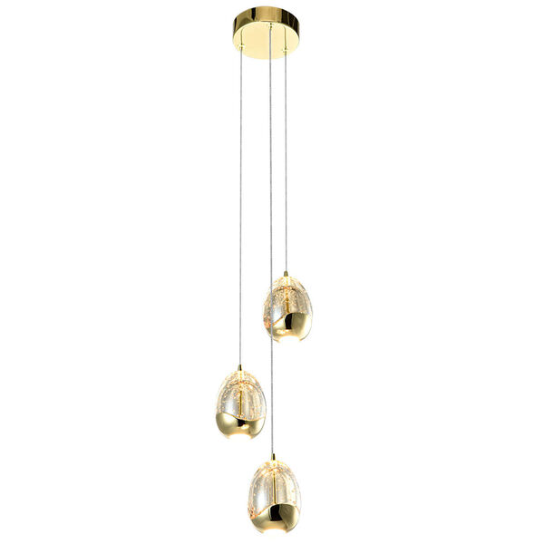 Venezia Gold Integrated LED Pendant, image 2