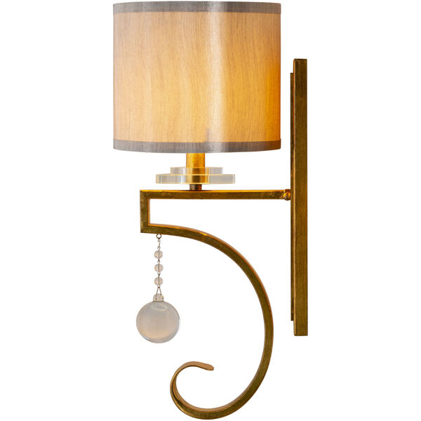 Medland Gold and Natural 9-Inch One-Light Wall Sconce, image 4