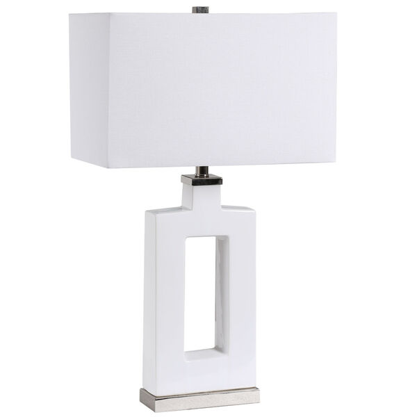 Entry White One-Light Table Lamp, image 4