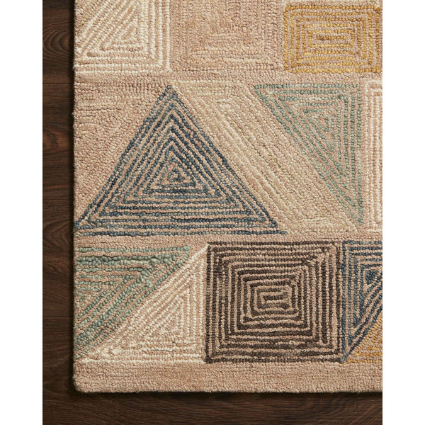 Berkeley Apricot and Multicolor Area Rug, image 5