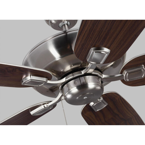 Colony Super Max 60-Inch Brushed Steel Ceiling Fan, image 6